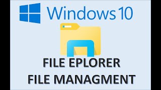 Windows 10  File Explorer amp Management  How to Organize Computer Files and Folders System Tutorial [upl. by Atilehs888]