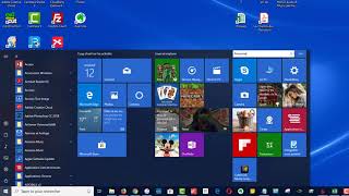 Comment organiser le menu démarrer sous Windows 10 [upl. by Henson]