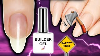 How To Remove Builder Gel At Home Safely [upl. by Attenborough]