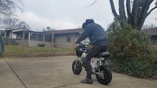 Honda ct70 lifan 150cc first run [upl. by Jenne]