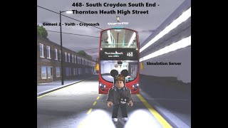 468 Service  Croydon Roblox [upl. by Odlavu]