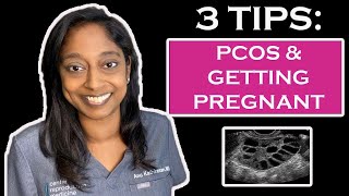 3 TIPS ON GETTING PREGNANT WITH PCOS [upl. by Kwarteng]