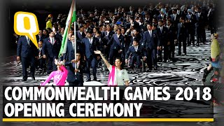 Highlights The Glittering Commonwealth Games Opening Ceremony [upl. by Veator]