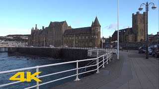 Aberystwyth Walk Town Centre amp Beach【4K】 [upl. by Ethan812]