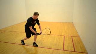 Hit a Killer Drive Serve in Racquetball [upl. by Elime]