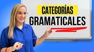 Aprende todas las Categorías Gramaticales con Ejemplos [upl. by Stromberg]