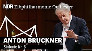 Anton Bruckner Sinfonie Nr 8 mit Günter Wand 2000  NDR Elbphilharmonie Orchester [upl. by Linet]