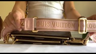 Strap Wear Options  Louis Vuitton Multi Pochette Accessoires 2019  Chanel LV [upl. by Gilson]