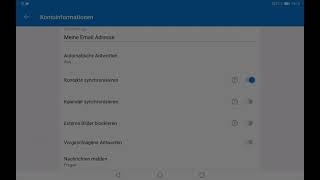 Kontakte synchronisieren  Outlook app und AndroidHandy [upl. by Eiffub]