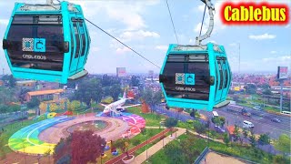 CABLEBUS Linea 2 🚡 Elegante TRANSPORTE Aéreo en Iztapalapa ✈ Recorrido Completo [upl. by Ogu]