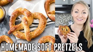 How to Make Homemade Soft Pretzels [upl. by Stolzer]