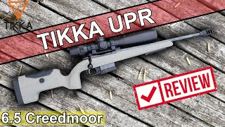 TIKKA UPR 65 Creedmoor review [upl. by Tteve]