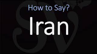 How to Pronounce Iran CORRECTLY [upl. by Enived]