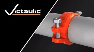 Victaulic Original Grooved Coupling Assembly Animation [upl. by Llemor]