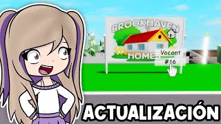 NUEVA ACTUALIZACIÓN EN BROOKHAVEN ROBLOX LYNA EN DIRECTO [upl. by Monreal168]