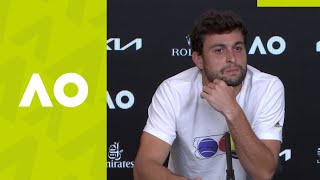 Aslan Karatsev quotI felt unbelievablequot press conference SF  Australian Open 2021 [upl. by Arah]