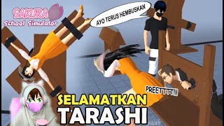 Selamatkan Tarashi dari Yakuza  Sakura School Simulator Indonesia Tarashi Love Story [upl. by Enomyar251]