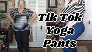 Tik Tok Yoga Pant PLUS SIZE [upl. by Ahtnama]