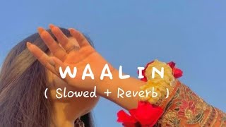 Waalian  Slowed Reverb 🎧🌎 [upl. by Ahsauqram]