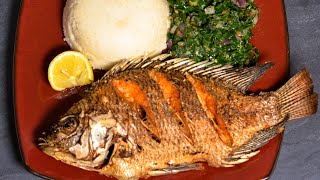 Delicious Fried Tilapia Recipe [upl. by Innoc]