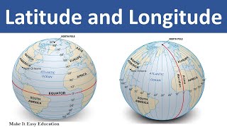 LATITUDE AND LONGITUDE  SOCIAL STUDIES  HOW TO FIND THE COORDINATES ON THE EARTH  GEOGRAPHY [upl. by Igiul]