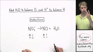 How to Balance Redox Equations in Acidic Solution [upl. by Airtal208]