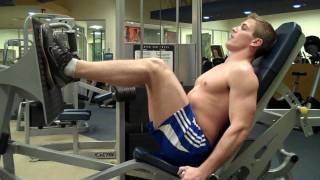 How To Seated Leg Press Cybex [upl. by Fennelly]