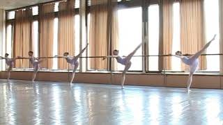 Bolshoi Ballet Academy  Exam Ballet Class Moscow Russia 2011 МГАХ Классический танец Станок [upl. by Notsur]