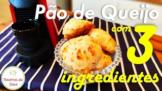 PÃO de QUEIJO com 3 ingredientes [upl. by Engvall751]