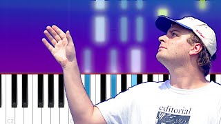 Mac DeMarco  Chamber of Reflection Piano Tutorial [upl. by Ednyl206]