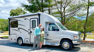 CAMPER RV TOUR  The Smallest Class B Motorhome With a Full Shower amp Dry Bath [upl. by Wardle]