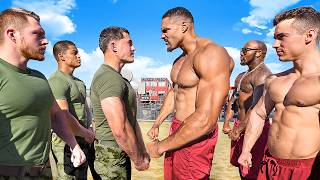 US MARINES VS BODYBUILDERS Who Is Stronger [upl. by Elna]