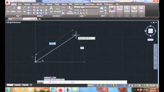 AutoCAD I 0308 Absolute Coordinates [upl. by Grannias173]