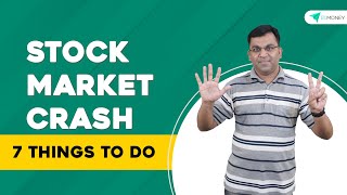 What to do when Stock Market Crash  7 ways to prepare  Learn With ETMONEY [upl. by Ydiarf]