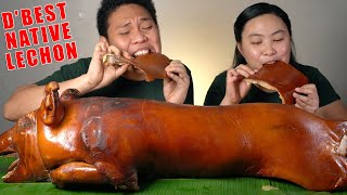 NATIVE LECHON BABOY MUKBANG collab with JayzarRecinto [upl. by Naols]