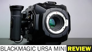 BlackMagic URSA MINI 4K Cinema Camera  FULL REVIEW [upl. by Anegal8]