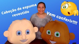 Como fazer cabeção de espuma revestido  Comparando 2 tipos de revestimento  Maior durabilidade [upl. by Gavan]