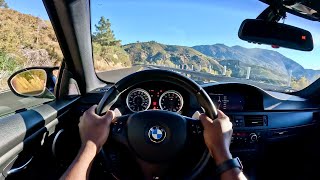 Straight Pipe E92 M3 POV [upl. by Allemap]