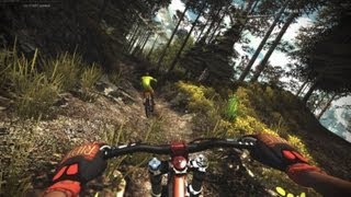 MTB Freeride  Downhill Bicycle Game  HD Gameplay [upl. by Aleehs]