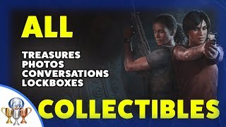 Uncharted The Lost Legacy  All Collectibles Treasures Photos Optional Conversations amp Lockboxes [upl. by Vi]