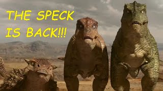 Speckles the Tarbosaurus  Dinosaur Stampede wmusic from The Lion King 2019 [upl. by Nosredneh]