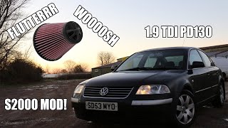 PASSAT 19 TDI PD130 S2000 MOD SOUND COMPARISON [upl. by Aneelahs721]