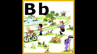 LEARN THE LETTER b SOUND WITH JOLLY PHONICS ACTIONS  Learn to read  Jolly Phonics [upl. by Oirazan]