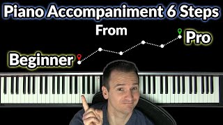 Piano Accompaniment 6 Steps from Beginner to Pro [upl. by Jollanta]