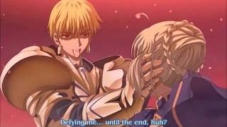 Fate Stay Night Gilgameshs Ending [upl. by Stortz]