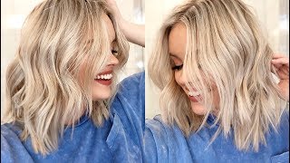 HOW TO EASY WAVES TUTORIAL  Short to Medium Length Hair [upl. by Aeila]