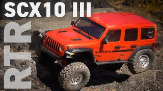 Reviewing the SCX10 III RTR RC Trail Truck from Axial [upl. by Collayer]