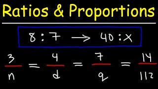 Ratio and Proportion Word Problems  Math [upl. by Ayotl]