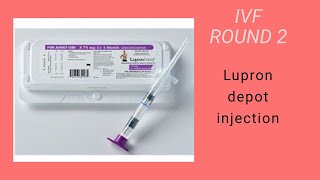 Lupron Depot Injection [upl. by Anerehs]