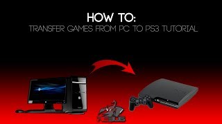 How to transfer games from PC to PS3 TUTORIAL [upl. by Newby]